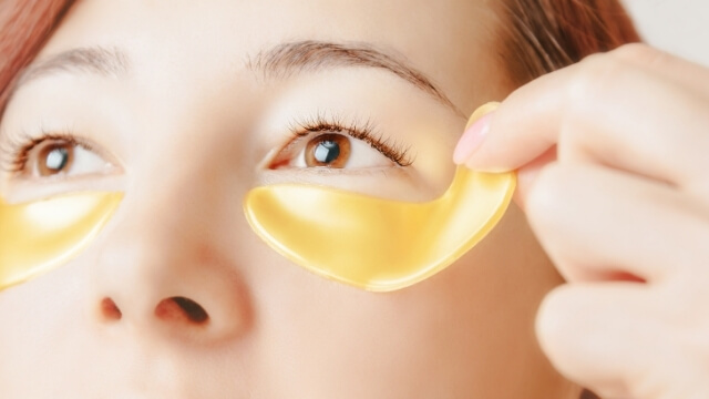 24K Gold Powder Gel Collagen Eye Masks