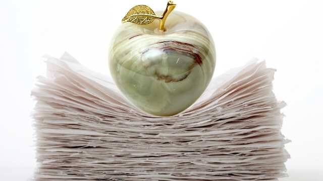 Apple Paperweight