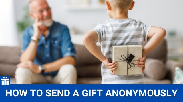 how to send a gift anonymously